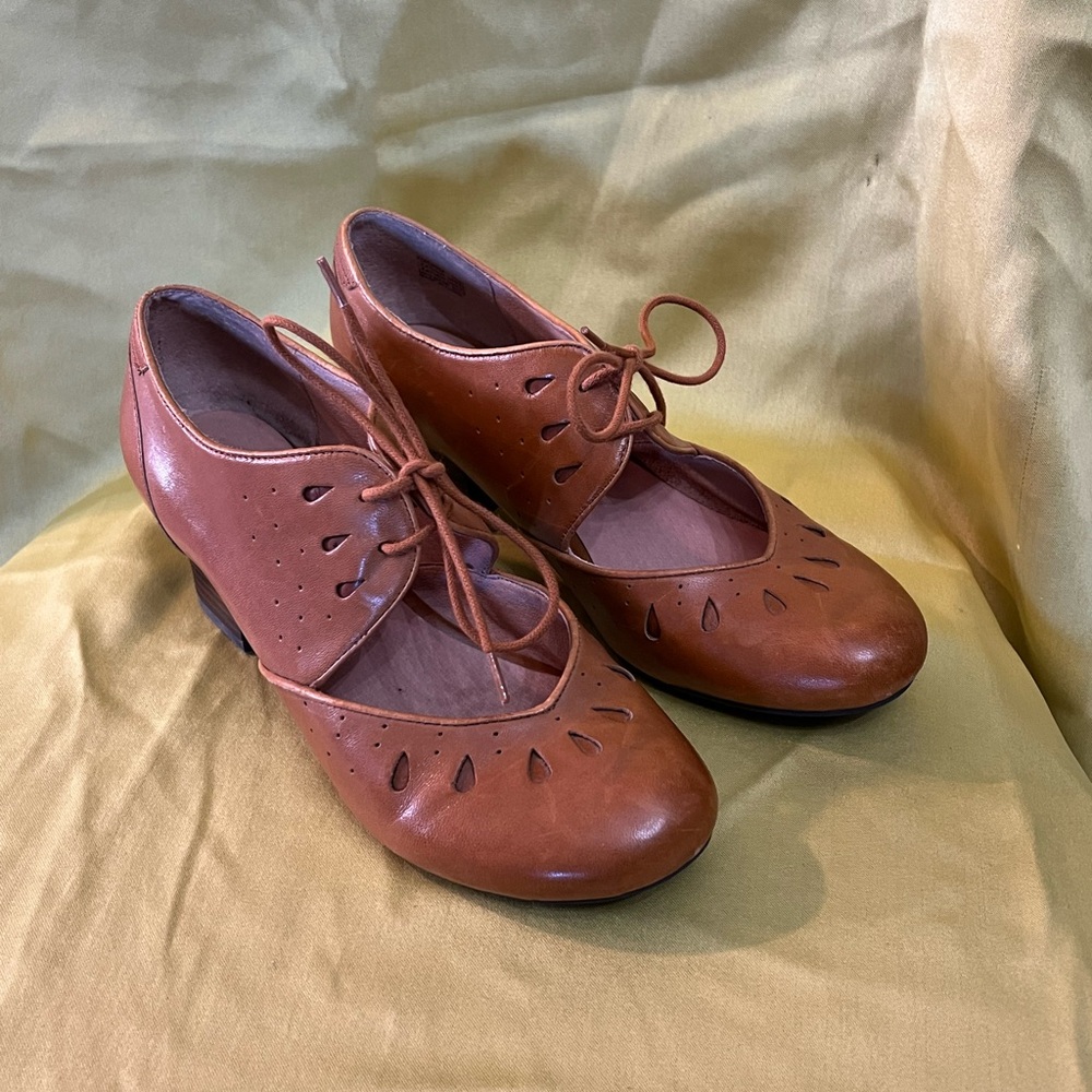 Brown Leather Women's Shoes